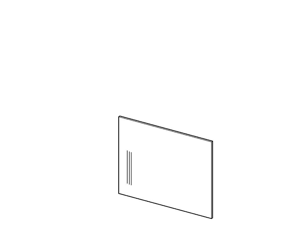 Panel zakończeniowy boczny górny 36/58