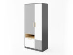 Kolekcja POK szafa PO-02 szara