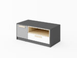 Kolekcja POK szafka RTV PO-11 szara