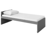 Kolekcja POK łóżko PO-13 szare