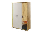 szafa trzydrzwiowa z oświetleniem