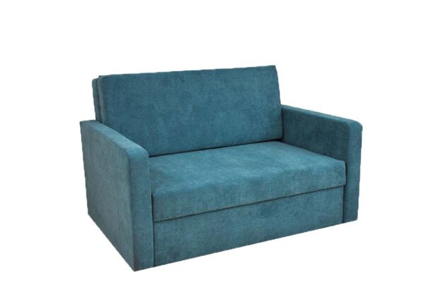 sofa FUN dwuosobowa kanapa rozkładana fioletowa