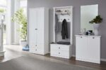 Mebelbos Brandson komplet mebli do przedpokoju białe