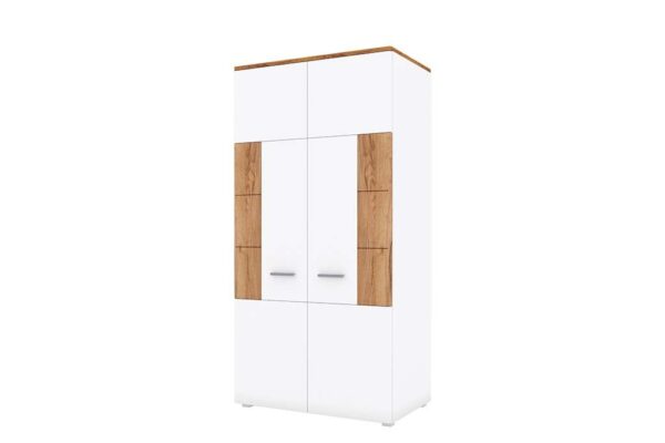 Mebelbos Candy szafa dwudrzwiowa biała