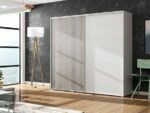 Szafa z drzwiami Przesuwnymi - Front z Lustrem | ALBA
