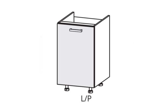 Kolekcja ANTALYA Szafka pod zlew DZ-60 LEWA- 60 cm. Tafla B