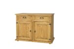 komoda sosnowa woskowana kd 705 o kolorze jasnego wosku