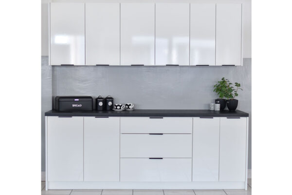 kuchnia simple biały połysk