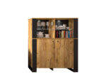 Wood witryna komoda 1