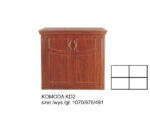 Kolekcja OPAL. Komoda KD2
