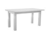 stół rozkładany fornir biały