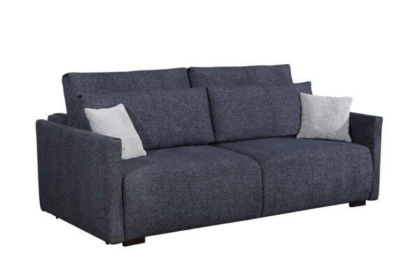 sofa z funkcją spania i pojemnikiem