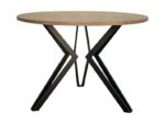 Stolik kawowy STK M13/75. Okrągły, nogi metalowe