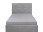 Łoże tapicerowane FRO CARO 120 szare
