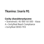 Sofa Dakota 2DL Inaris96/Inaris91 funkcja spania - obrazek 7