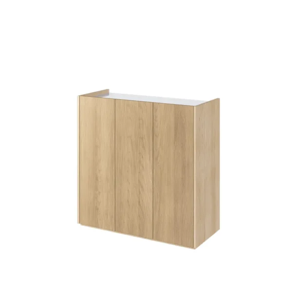Nowoczesna Komoda z oświetleniem EA-03 z kolekcji EASY dąb scandi