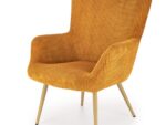 AMARO fotel wypoczynkowy, musztardowy