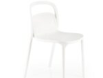 K490 krzesło plastik biały (1p=4szt)