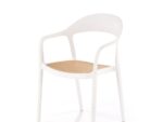 K530 krzesło biały / naturalny (1p=4szt)