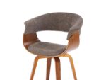 K545 krzesło popielaty / orzechowy (1p=1szt)