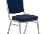 K66S krzesło niebieski, stelaż srebrny (1p=1szt)