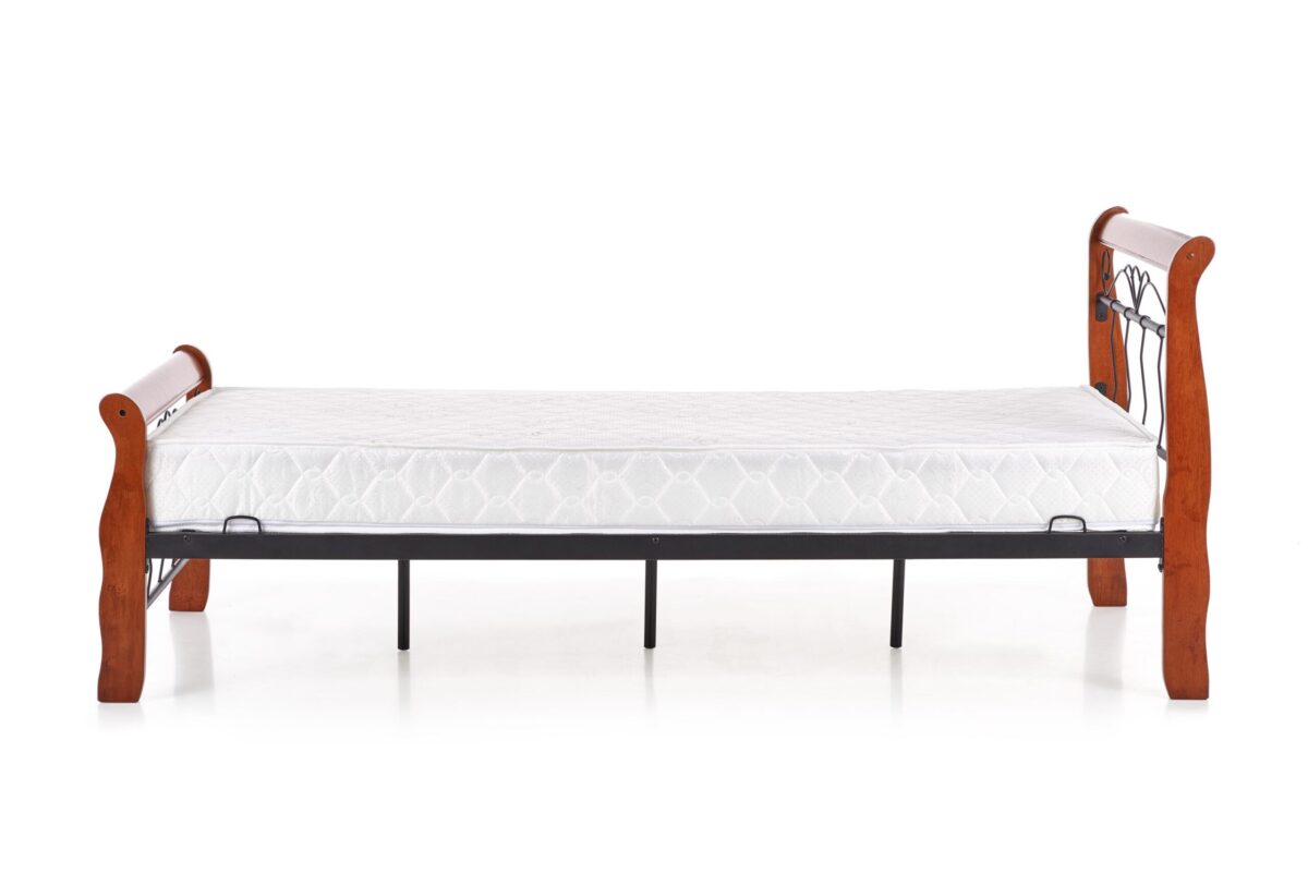 VERONICA łóżko 90 cm czereśnia ant./czarny - obrazek 3