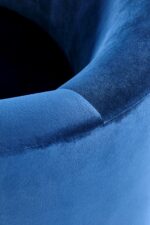 CLUBBY 2 fotel wypoczynkowy granatowy / naturalny (1p=1szt) - obrazek 6