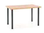 MODEX 2 120 stół kolor blat - dąb wotan, nogi - czarny (2p=1szt)