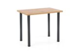 MODEX 2 90 stół kolor blat - dąb wotan, nogi - czarny (2p=1szt)