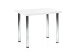 MODEX 90 stół kolor blat - biały, nogi - chrom (2p=1szt)