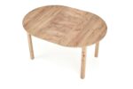 RINGO stół kolor blat dąb craft, nogi - dąb craft (102-142x102x76 cm) (2p=1szt) - obrazek 10