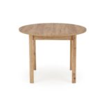 RINGO stół kolor blat dąb craft, nogi - dąb craft (102-142x102x76 cm) (2p=1szt) - obrazek 11