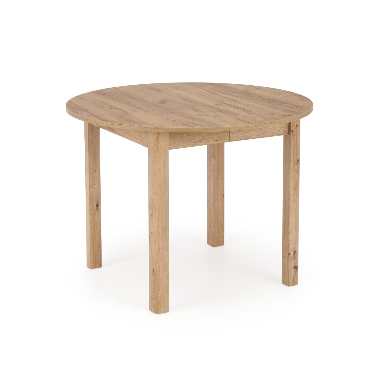 RINGO stół kolor blat dąb craft, nogi - dąb craft (102-142x102x76 cm) (2p=1szt) - obrazek 12