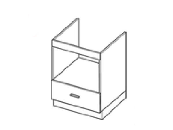 Kolekcja BLANKA Szafka stojąca ZKM6 - 60 cm. Front laminowany
