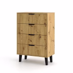 Kolekcja BORG DUO komoda 4s dąb artisan