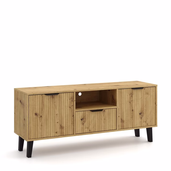 Kolekcja BORG DUO szafka RTV 2d1s dąb artisan