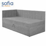 Tapczan CROPP Uttario Velvet 2972 szary - obrazek 3