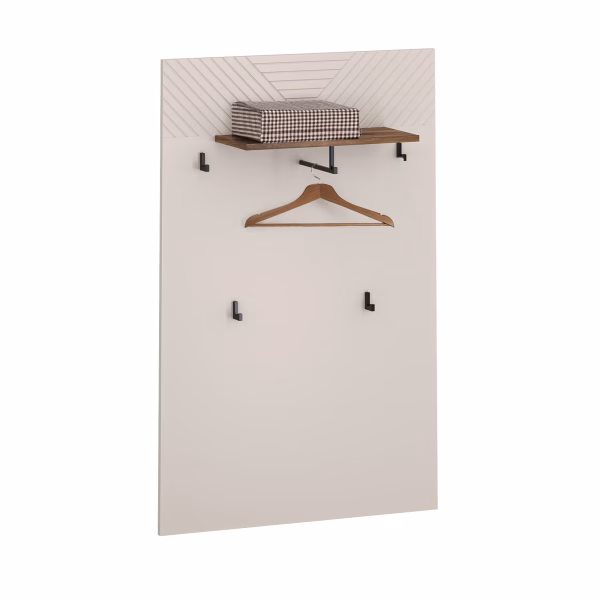 Kolekcja EVO panel przedpokojowy 80 (EO13) kaszmir / dąb castello