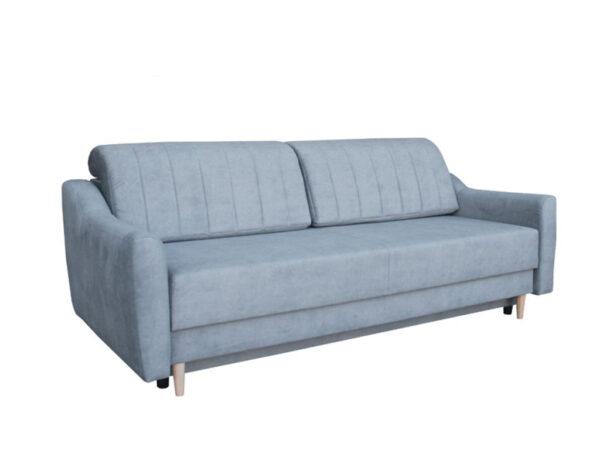 Sofa INFINITE z funkcją spania niebieska