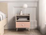MEVEL 10 SZAFKA NOCNA Millenial Pink - obrazek 3