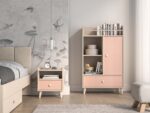MEVEL 10 SZAFKA NOCNA Millenial Pink - obrazek 4