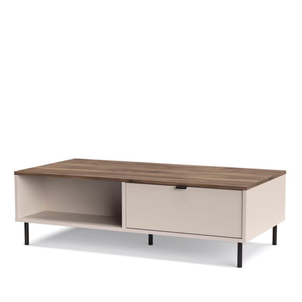 Kolekcja EVO ława 2s/110 [EO4] kaszmir / dąb castello
