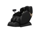 SOLARIA fotel wypoczynkowy z funkcją masażu i podgrzewania, czarny (1p=1szt)
