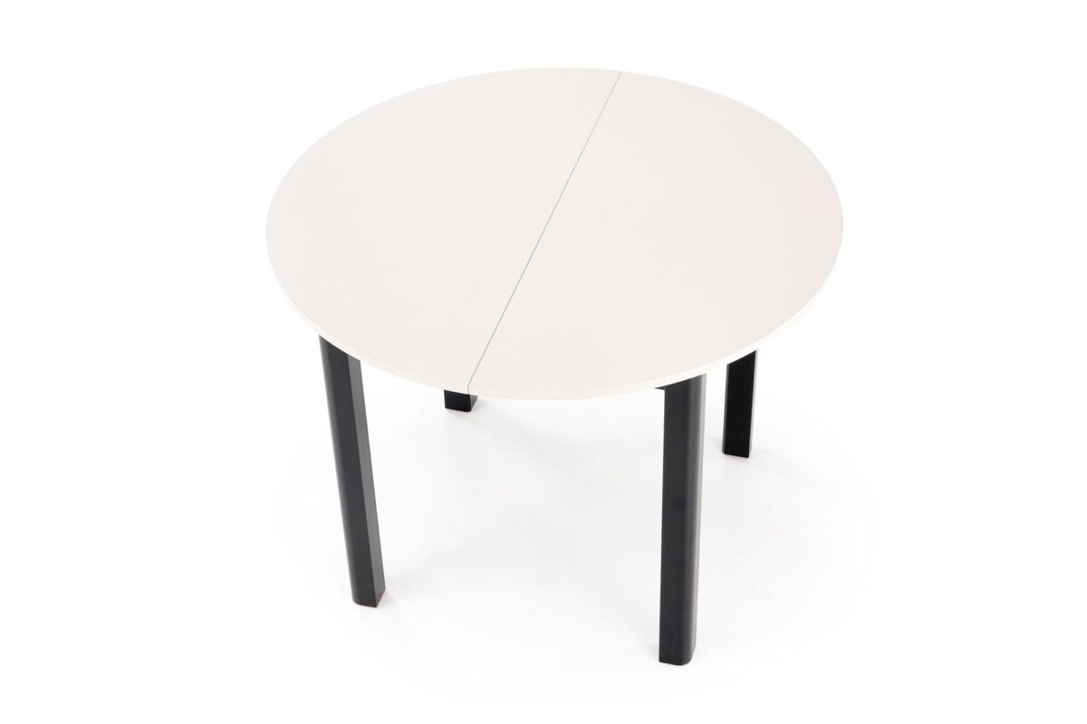 RINGO stół kolor blat kaszmir, nogi - czarny (102-142x102x76 cm) (2p=1szt) - obrazek 14