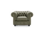 Fotel CHESTERFIELD 1 skórzana tapicerka - obrazek 2