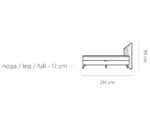 Łóżko kontynentalne  MARTINA 160 cm - obrazek 4