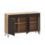 Kolekcja BELLANO komoda 3d [G] dąb evok / czarny - obrazek 2