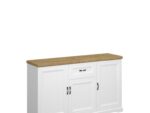 Kolekcja RIVA komoda 3d1s biały / dąb harbor