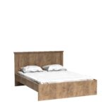 ŁÓŻKO 160x200 ANTICA A-5 - KRAFT ZŁOTY - KRONOSPAN K003