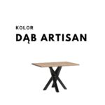 NOWOCZESNY STÓŁ CALI 120-160 - ARTISAN EGGER - H1318 - obrazek 4